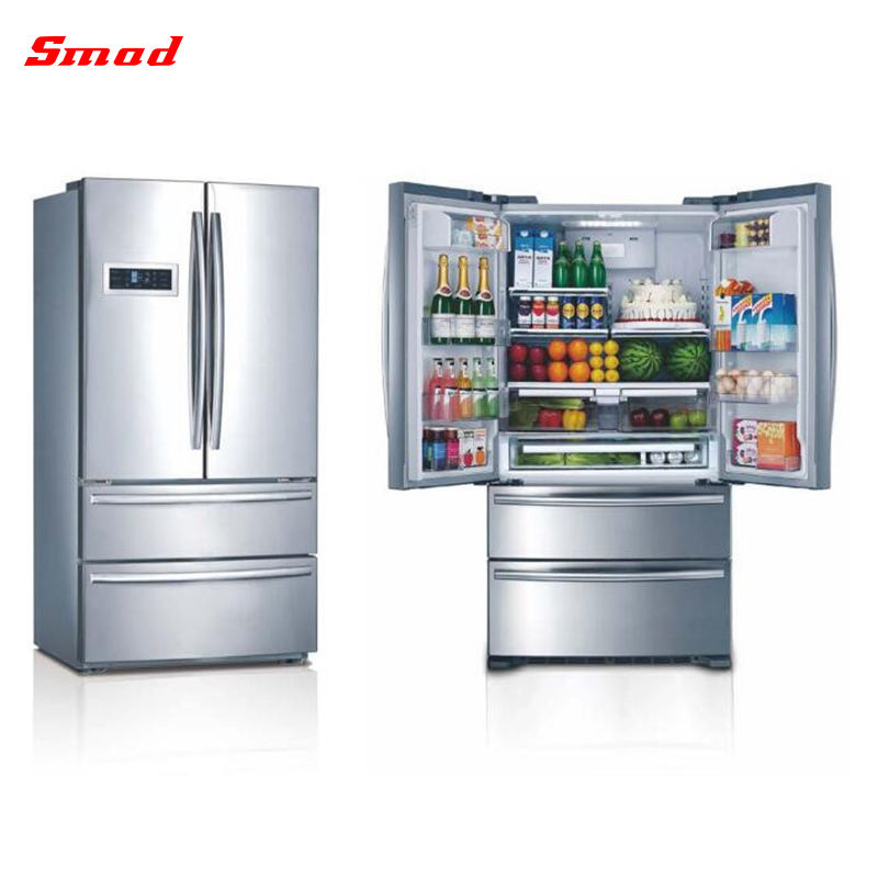 HC767WE No Frost French Door Refrigerator with Ice Maker Dual Cycle