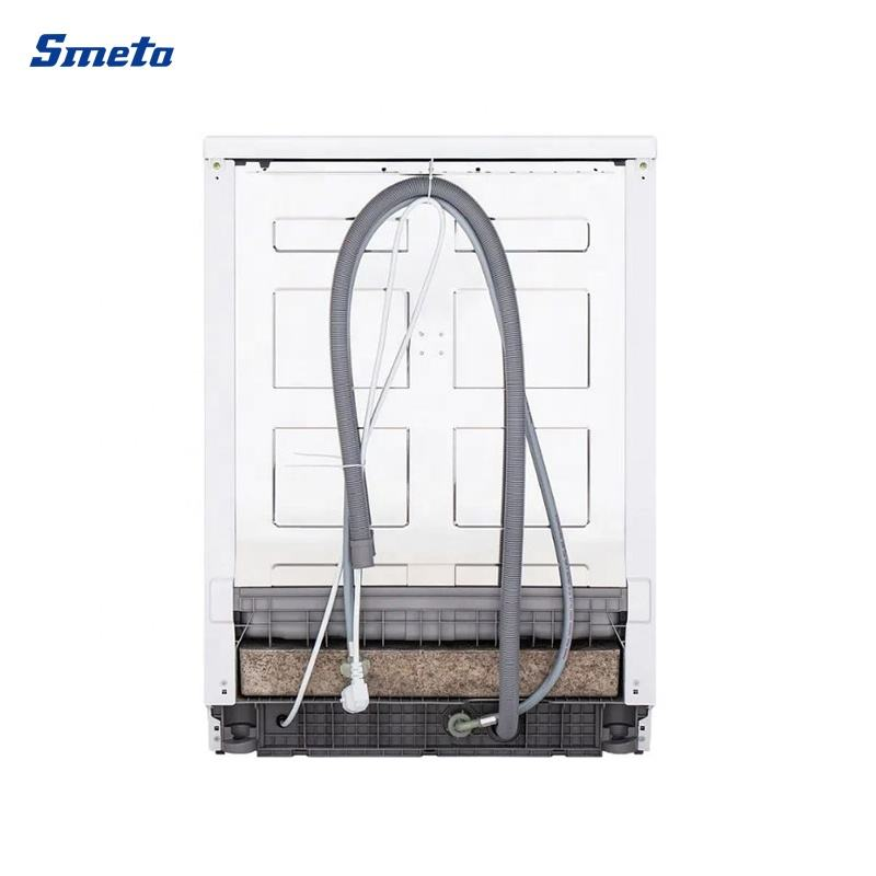 Smeta 12 Place Stainless Steel Black Portable Dish Washer