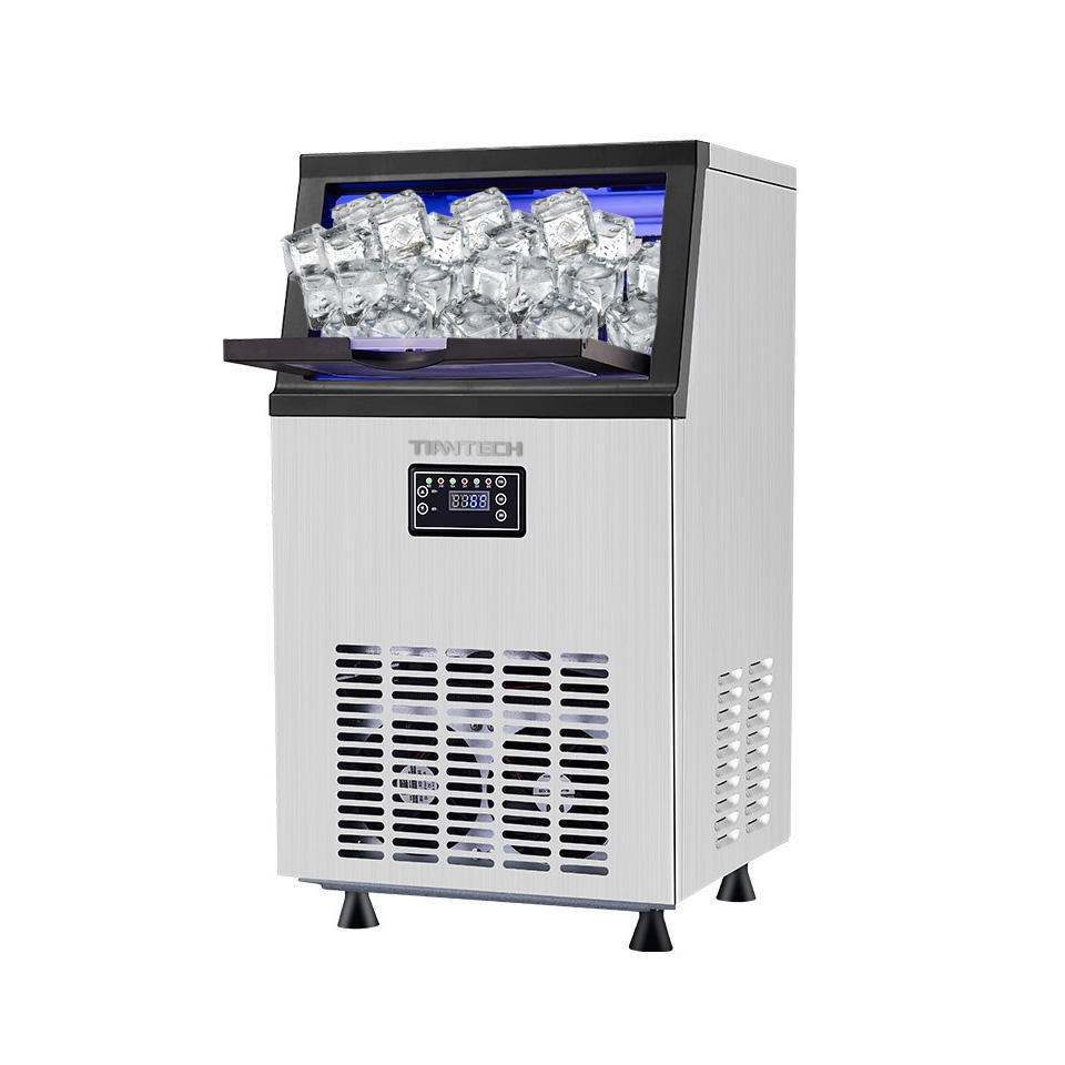 Electric Freestanding 30kg 40kg 50kg Commercial Use Large Capacity Ice Maker