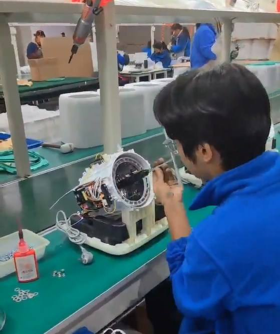 Mini Washer and Dryer Combo 2L Full Automatic Mini Front Loading Washing Machine