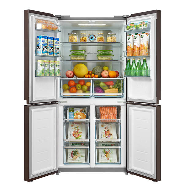 Kitchen 4 French Doors Side-By-Side Commercial Refrigerator