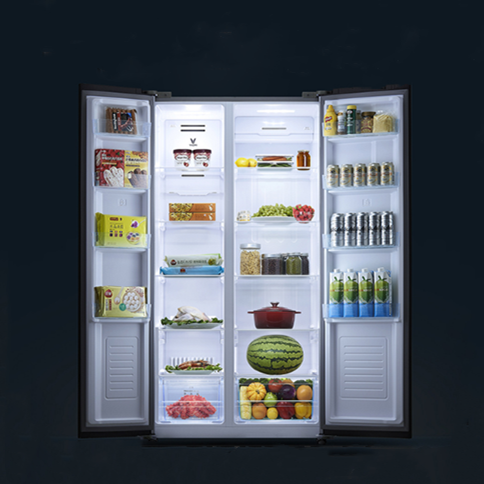 Kitchen 4 French Doors Side-By-Side Commercial Refrigerator