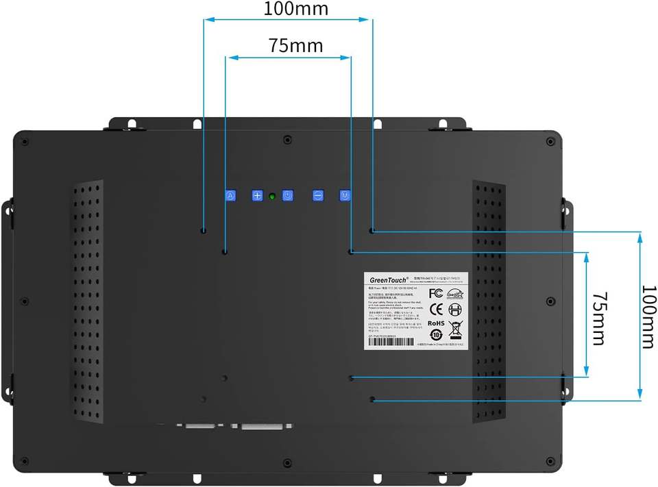 For New 13.3 Inch 10-Point Open Frame Capacitive Touch Display Industrial PCAP Touchscreen Monitor for Business Series