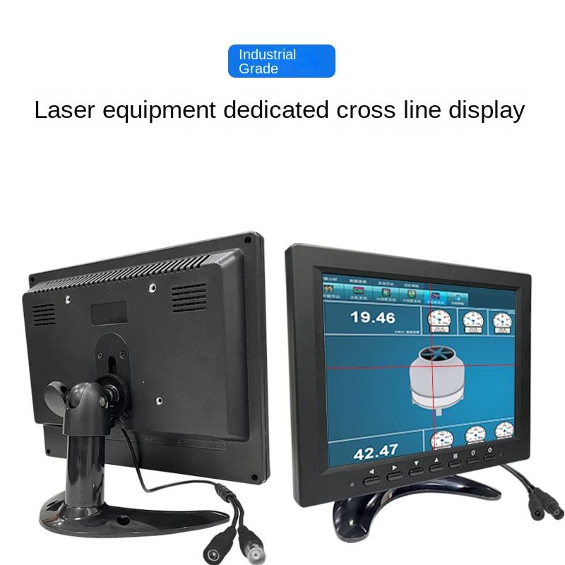 8/10.1 Inch HDR IPS LCD New 60Hz Movable Crosshair HD Monitor for Industrial Microscope and Punching Machine Desktop Display