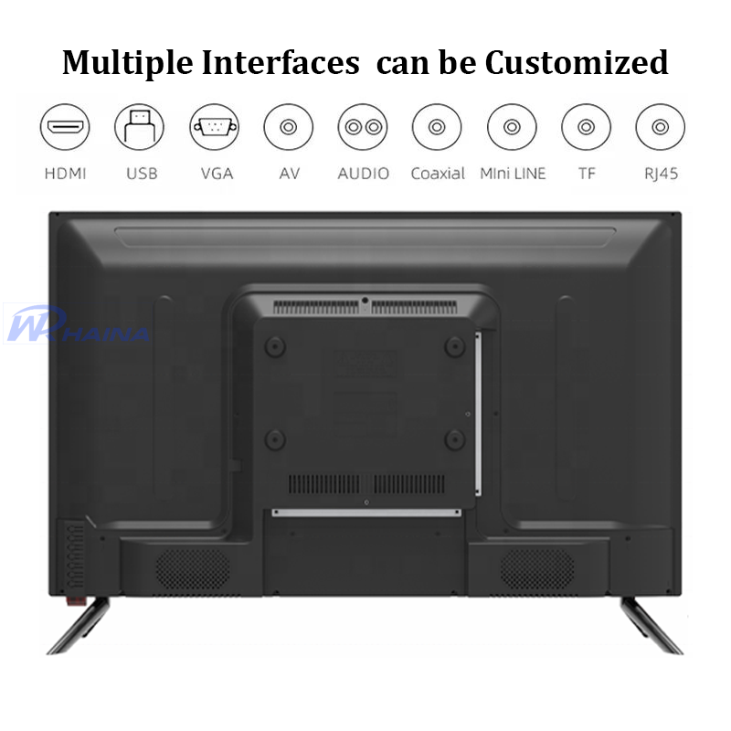 Haina Television Led 23.6 32 38.5 39 40 Inch Cheap Price Chinese Haina Led Smart Television Black and White Tv