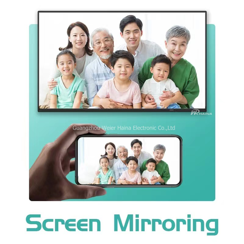 Haina Television Led 23.6 32 38.5 39 40 Inch Cheap Price Chinese Haina Led Smart Television Black and White Tv