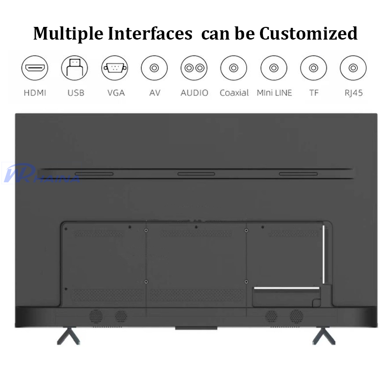 HAINA Best Price 4k Lcd Television Guangzhou Factory Flat Screen 65 55 50 43 32 in Inch Uhd Smart Android 55 Inch Led Tv