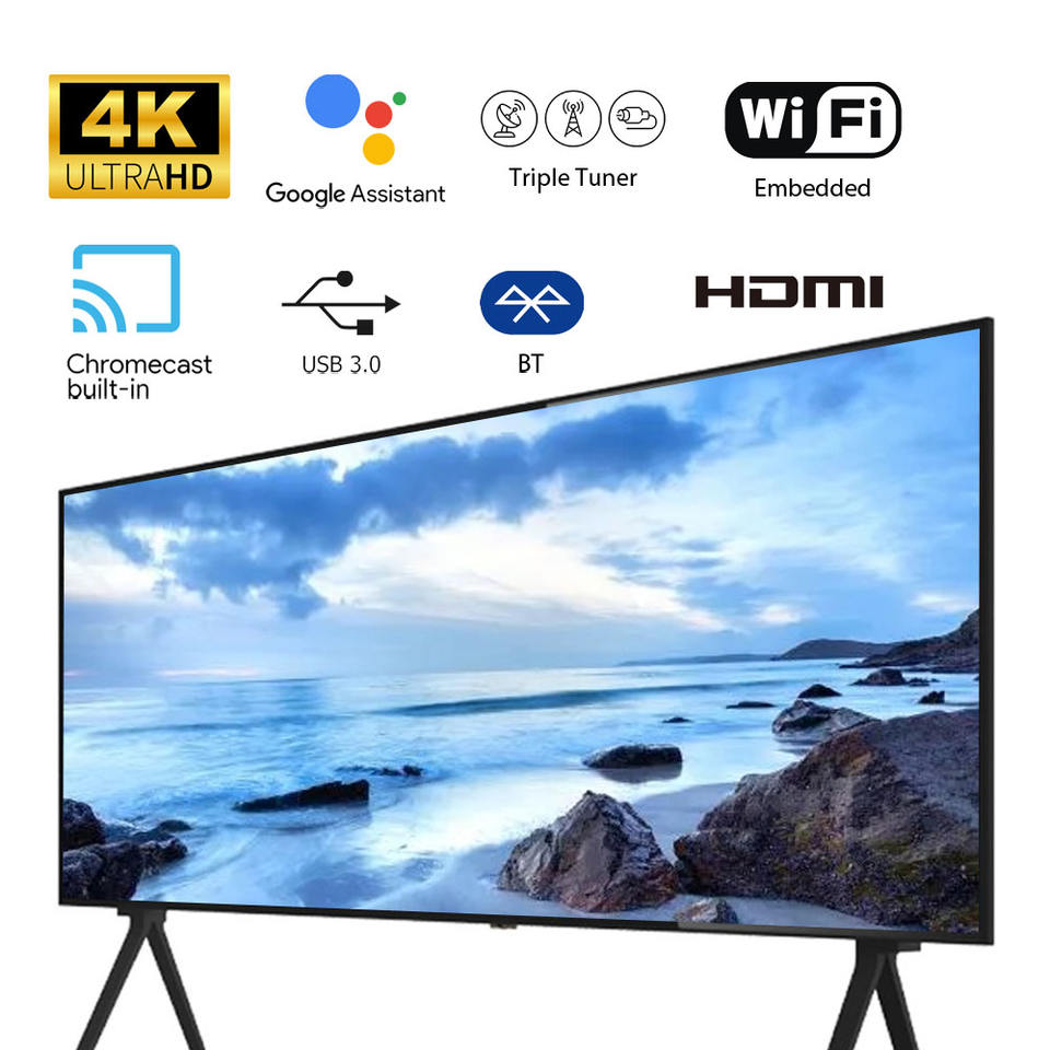 New 120" 115" 110" 105" 100" 85-inch Qled Hdr 4k Televisores Inteligentes with Led Backlight 8k 85 Inch High Quality Smart Tv