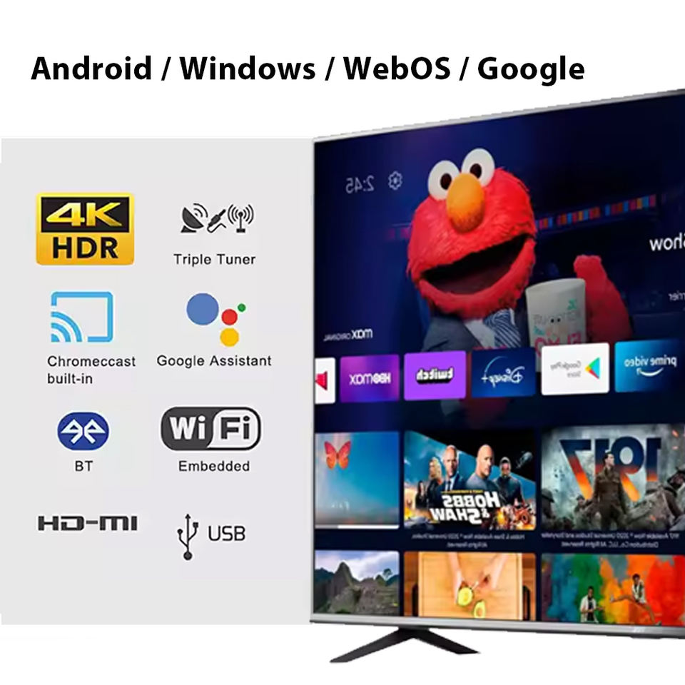 85 in 4k Uhd Inch and Android Television 8k Led Android 85inch Led Original Qled Televisor Inteligente De 85 Pulgadas Smart Tv
