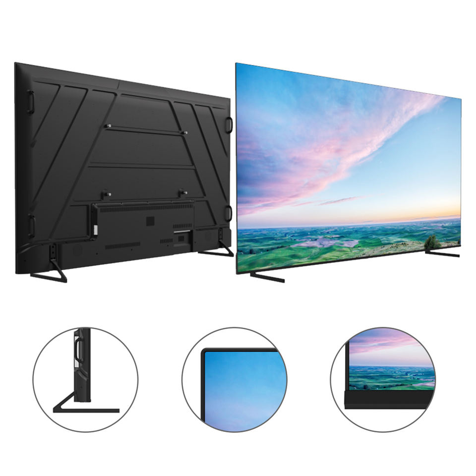 New Huge Unbroken 120 Inch Led Android 120hz 4k Led Uhd Qled Lcd High Quality 8k Televisores Inteligentes Delgados Home Smart Tv