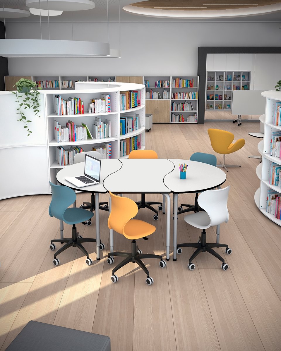 Library Reading Table & Chair