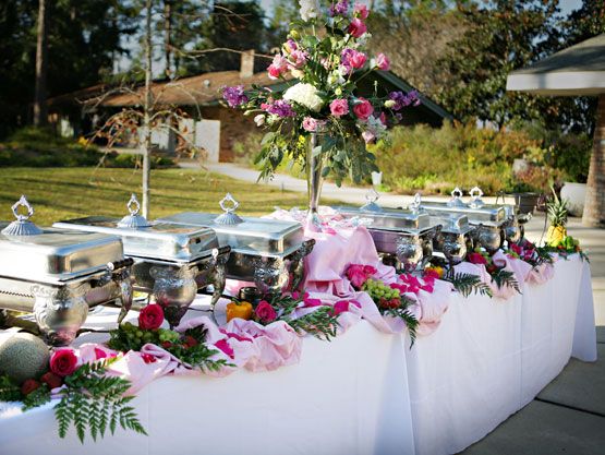 Catering Buffet Table