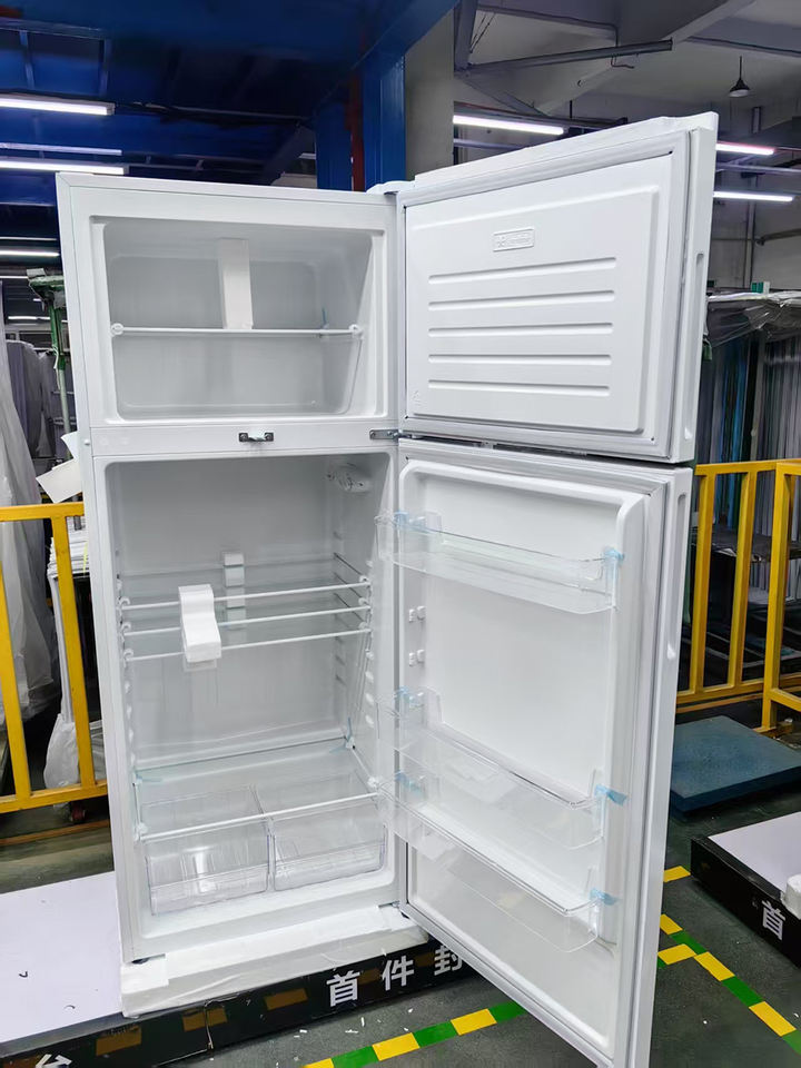 300 Litre OEM Customized Logo Home Use Energy Saving Top Freezer Double Door Refrigerator Nevera Para El Hogar