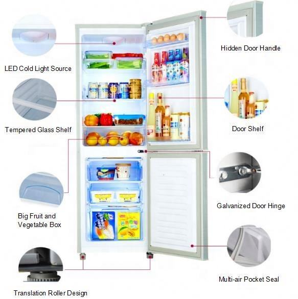 315L High Efficiency and Energy Saving Star Defrost Two-chamber Kitchen Refrigerator