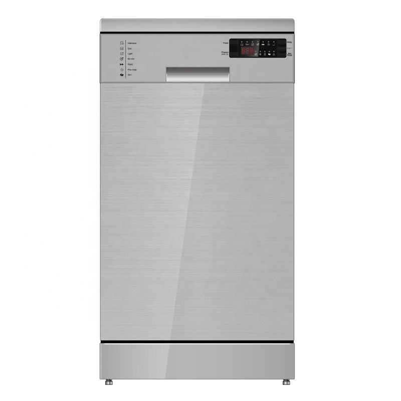 Free Standing Power Saving 45cm 9 Place Settings Mini Dishwasher Machine for Home