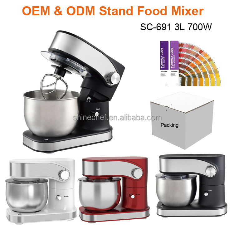 SOHEF Professional Bakery Mixer 3L 5L 7L 10L 16L Planetary Dough Mixer for Bread Cake Cookie Custom Logo