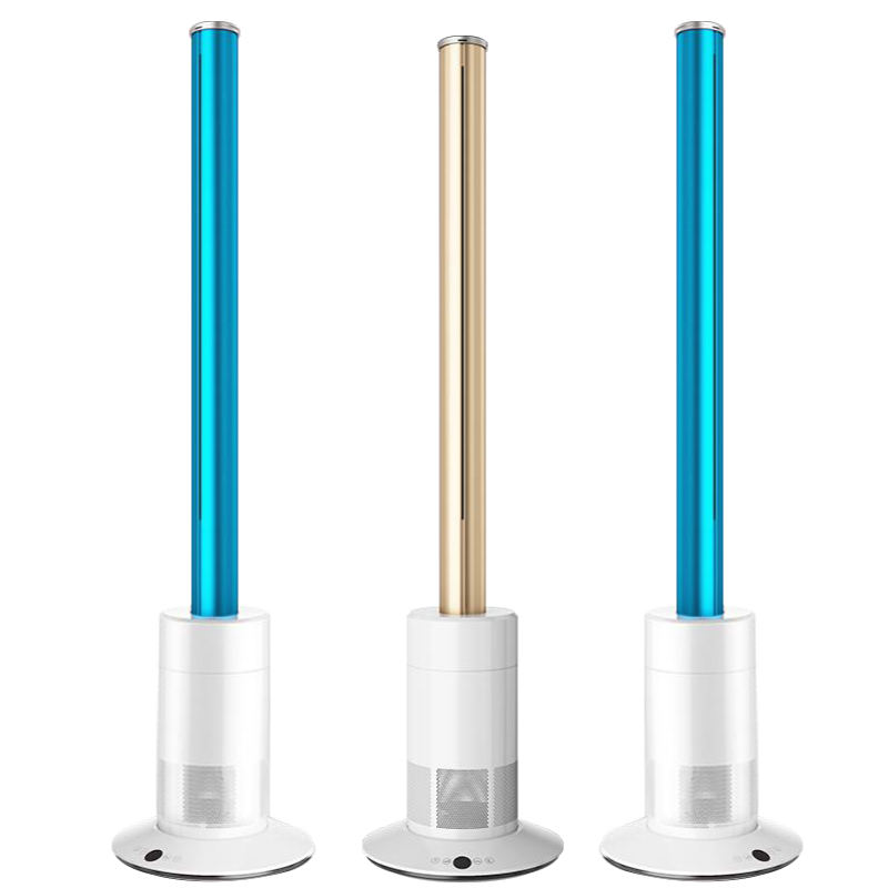 Stand Solar Electric Fan Bedroom Bladeless Cooling Floor Fan Electric air Condition Bladeless Remote Control Fan