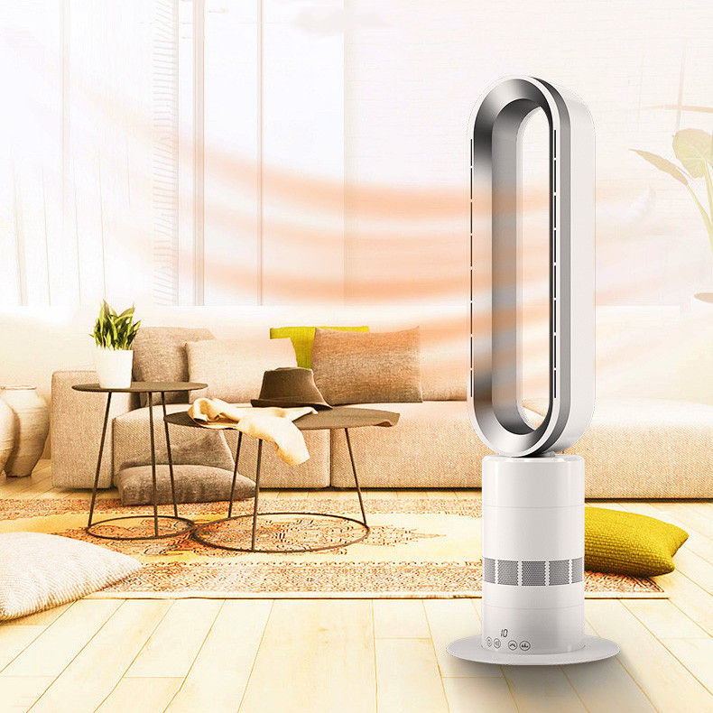 1800W Cool and Hot Electric Room Heater Portable Bladeless Fan Heater Air Conditioner Bladeless and Hot Heater Fan for Home Use