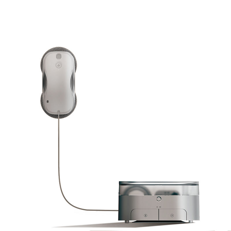 2024 Best Quality Household Auto Water Spray Window & Glass Cleaning Robot with APP & Remote Control Brushless Motor