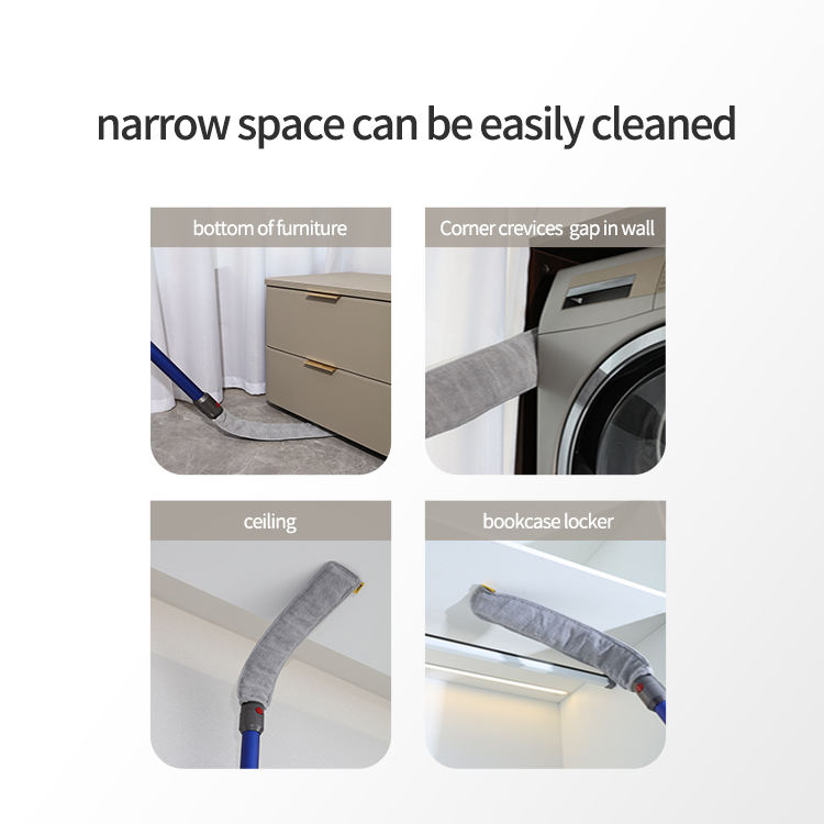 Quick Release Crevice Tool Head Brush Nozzle Accessory Attachment Replacement for Dysons Cordless Vacuum Cleaner