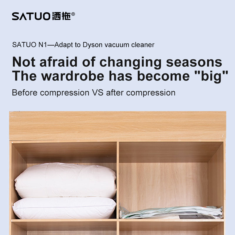 Space Saver Vacuum Compression Bag Vacuum Tip for Dysons V7 V8 V10 V11 V12&V15 Vacuum Cleaner Parts