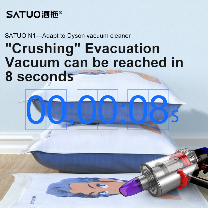 Space Saver Vacuum Compression Bag Vacuum Tip for Dysons V7 V8 V10 V11 V12&V15 Vacuum Cleaner Parts