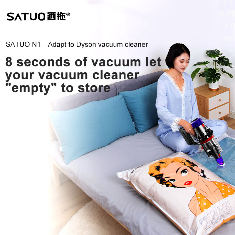 Space Saver Vacuum Compression Bag Vacuum Tip for Dysons V7 V8 V10 V11 V12&V15 Vacuum Cleaner Parts