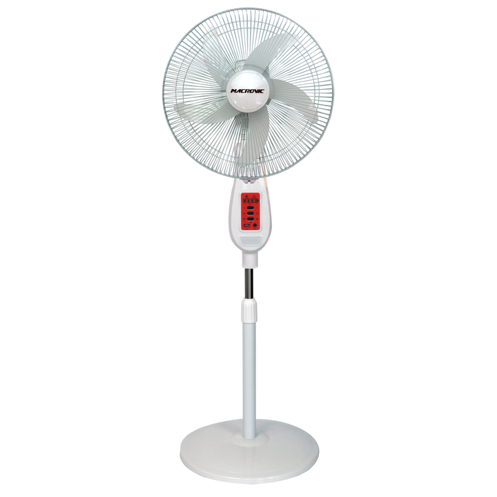 2025 Hot Selling Solar Electric Popular 18 Inch Rechargeable Standing Electric Portable Fan With Light