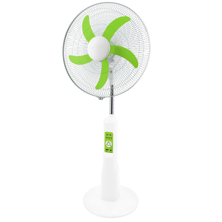 Home Appliances Portable Standing Newest Solar Fan Emergency Rechargeable Stand Fan for Home