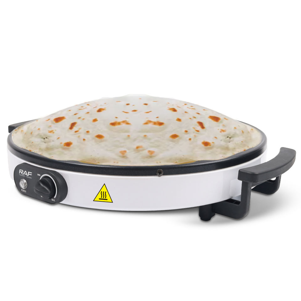 Wholesale Portable Electric Crepe Pancake Maker 55cm Diameter Non-Stick Crepe Pizza Machine for Household Use