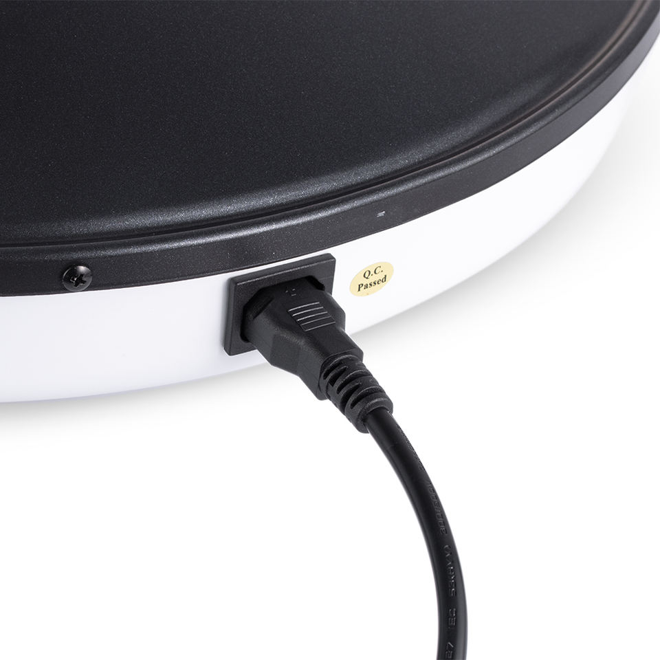 Wholesale Portable Electric Crepe Pancake Maker 55cm Diameter Non-Stick Crepe Pizza Machine for Household Use