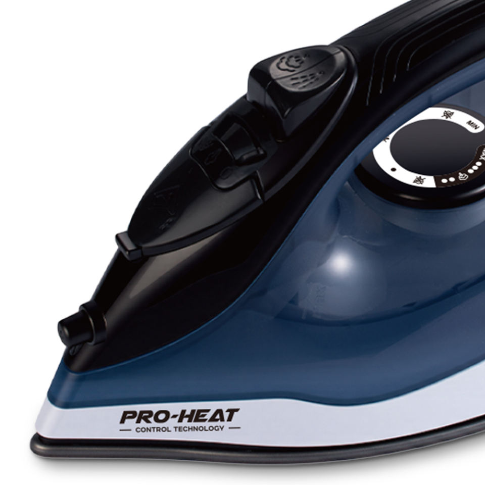 R.11222 RAF 1200W Ceramic Soleplates Non Stick Plate Iron Anti-Drip Steam Iron Electric Steam Iron for Hotels and Household Use