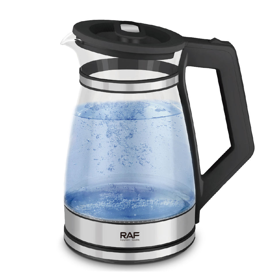 R.7220 Glass Material Automatic Power-off 2L Tea Maker Machine Electric Glass Kettles