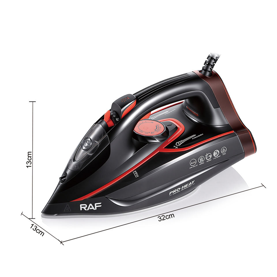 R.1252 Electric Iron Big Heavy Strong Steam Iron for Clothing Handheld Garment Household