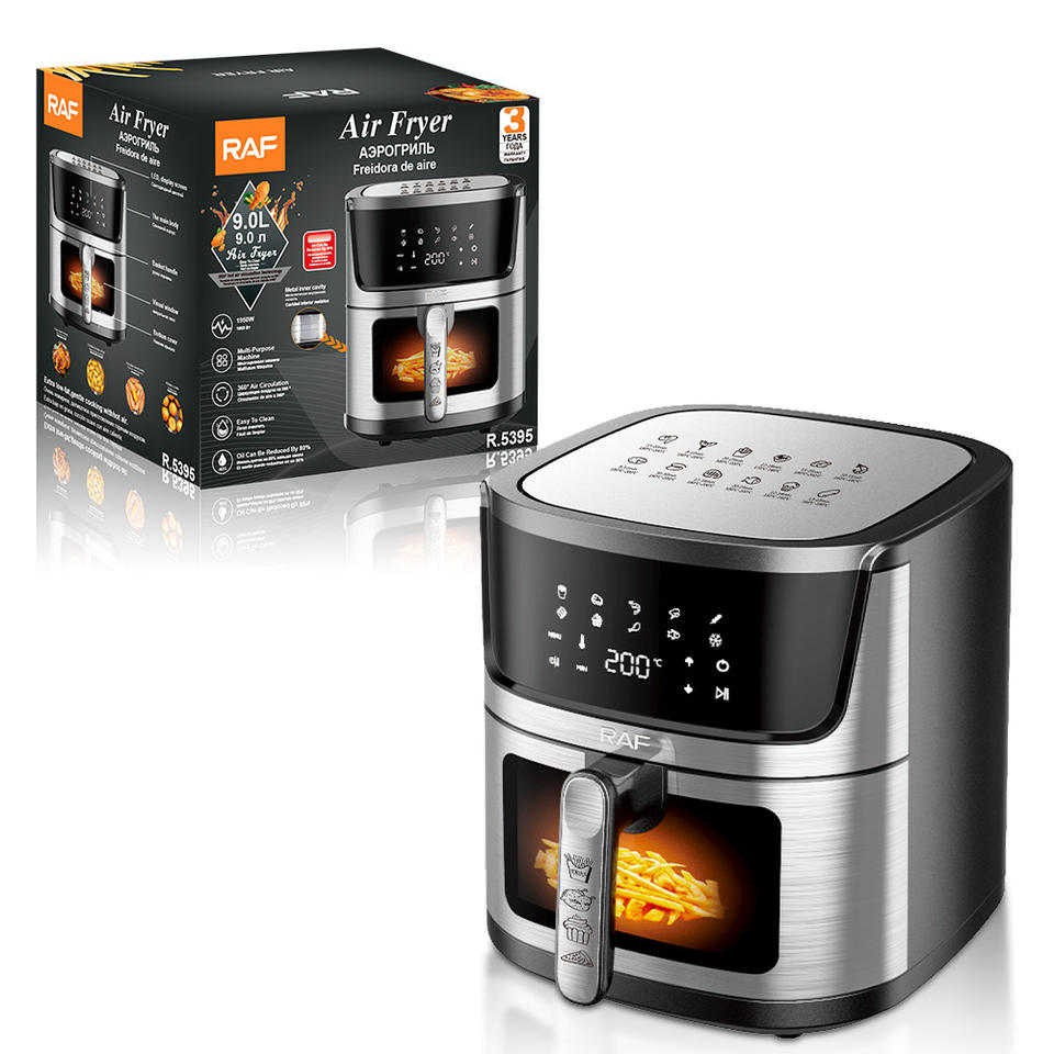 RAF Multifunctional Smart Home Digital Display 1950W 10L Large Capacity Air Fryer