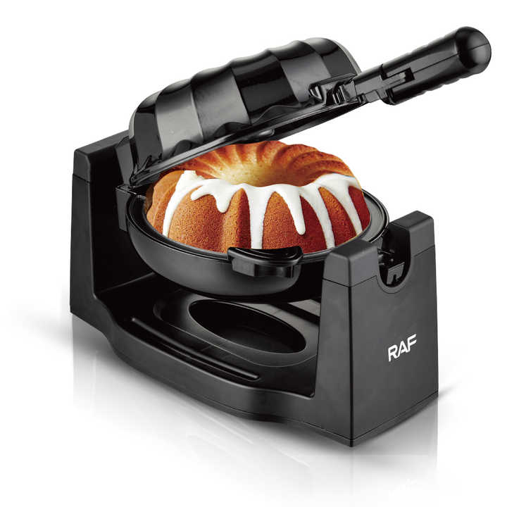 Electric Rotating Lava Cake Maker Waffle Maker with Rotated Feature