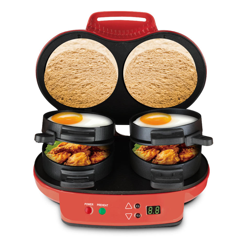 Breakfast Maker Steak Maker Toaster Burger Maker Non-Stick Sandwich Maker for Home Use