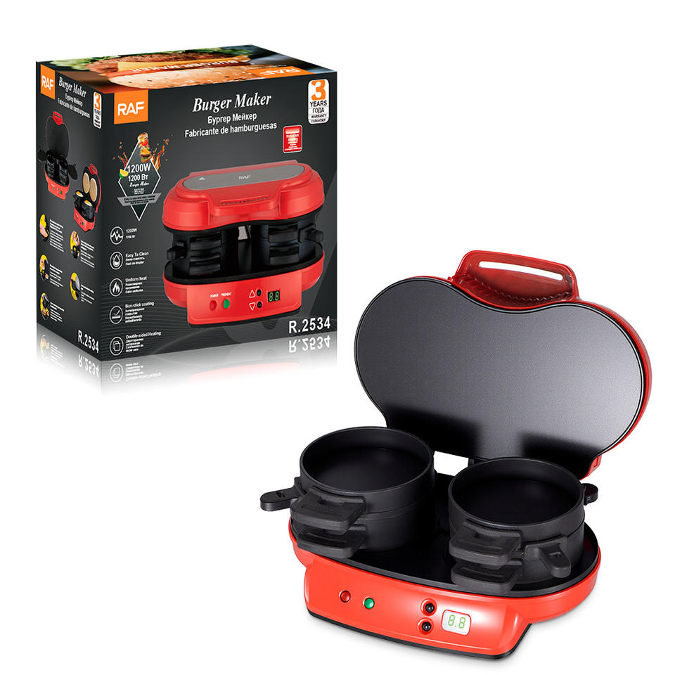 Breakfast Maker Steak Maker Toaster Burger Maker Non-Stick Sandwich Maker for Home Use