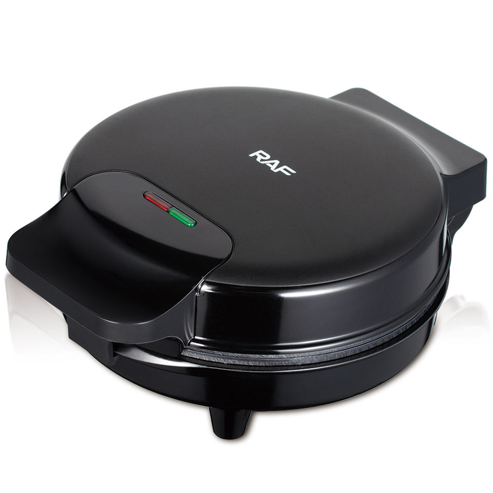 Hot Sales Pan Cake Maker 1000w Double Sided Heating Non Stick Coating Easy to Clean Unifotm Heat RAF