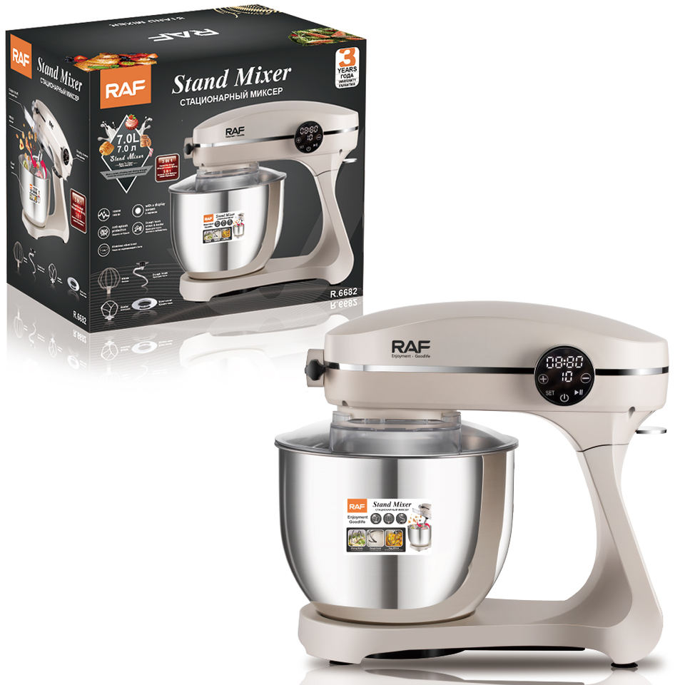 OEM 7L Cake Bread Dough Mixer Planetary Electric Home Kitchen Food Mixer