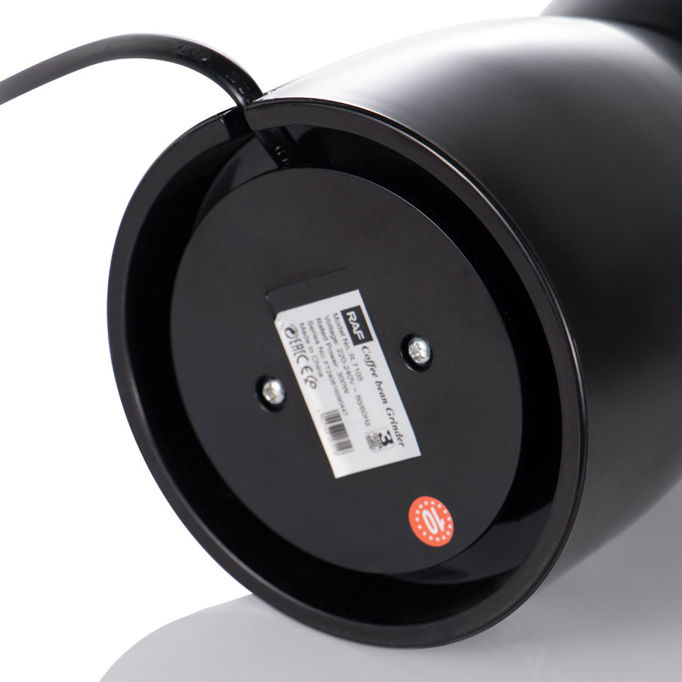 RAF R.7105 Hot Sales Washable Electric Coffee Bean Grinder with Stainless Steel Blade for Beans Spices and More