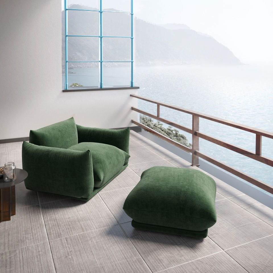 Voxhome Vintage Green Velvet Arflex Sofa Set by Mario Marenco Home Furniture Sectional Modular Sofa Couch Set