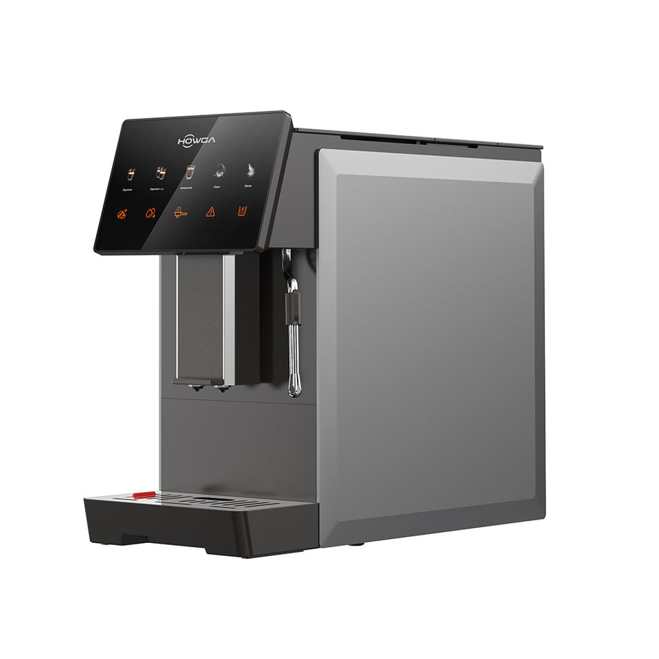 Factory DIY Mode Customizable Coffee Ground Dosage Automatic Espresso Latte Coffee Machine with Coffee Bean Container