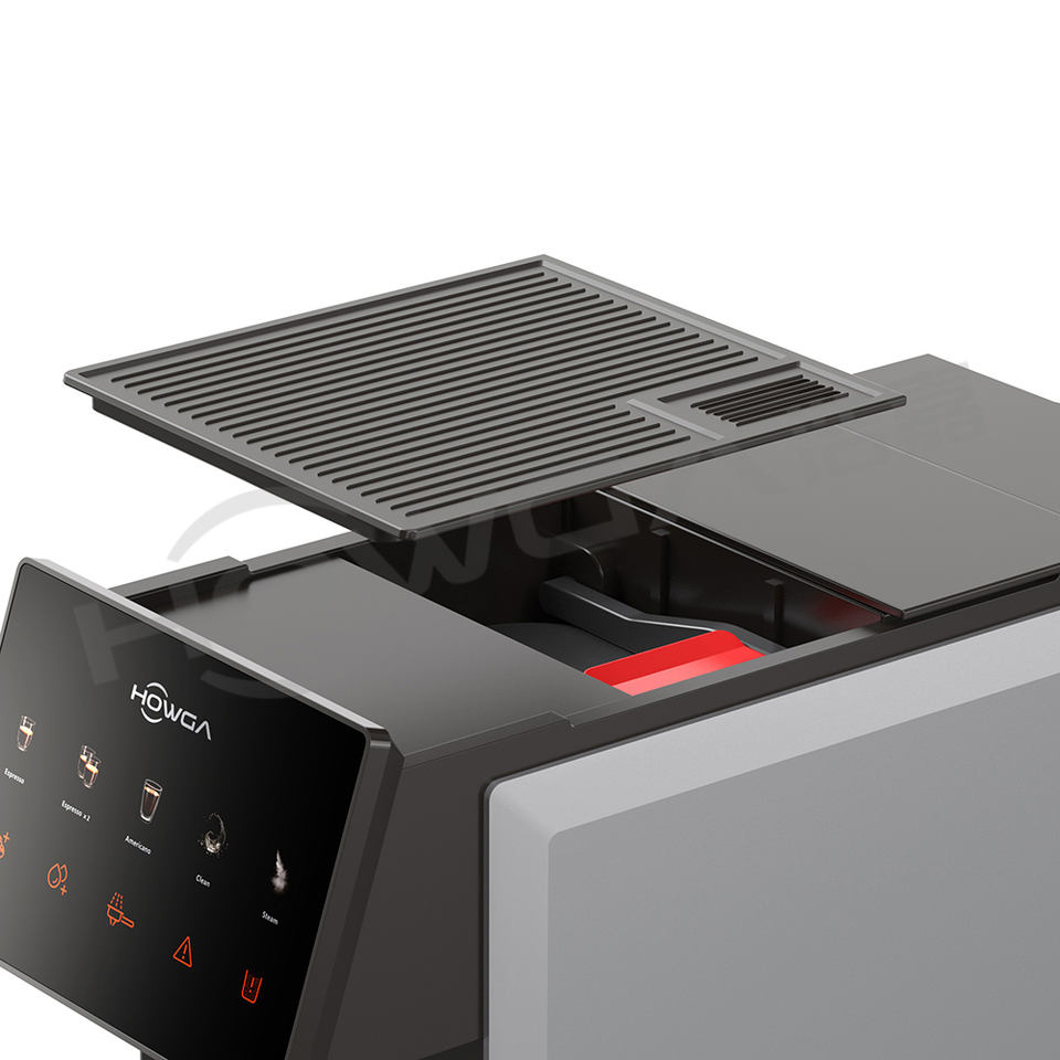 Factory DIY Mode Customizable Coffee Ground Dosage Automatic Espresso Latte Coffee Machine with Coffee Bean Container