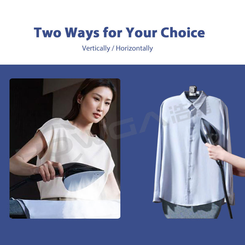 Vertically & Horizontally Upright Garment Steamer 2L Water Tank With Adjustable Board