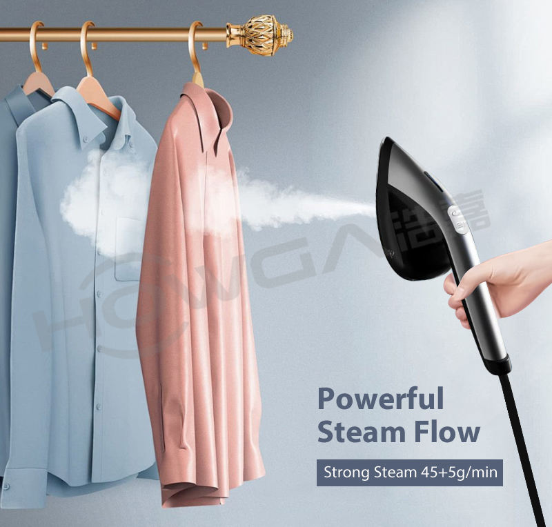 Vertically & Horizontally Upright Garment Steamer 2L Water Tank With Adjustable Board