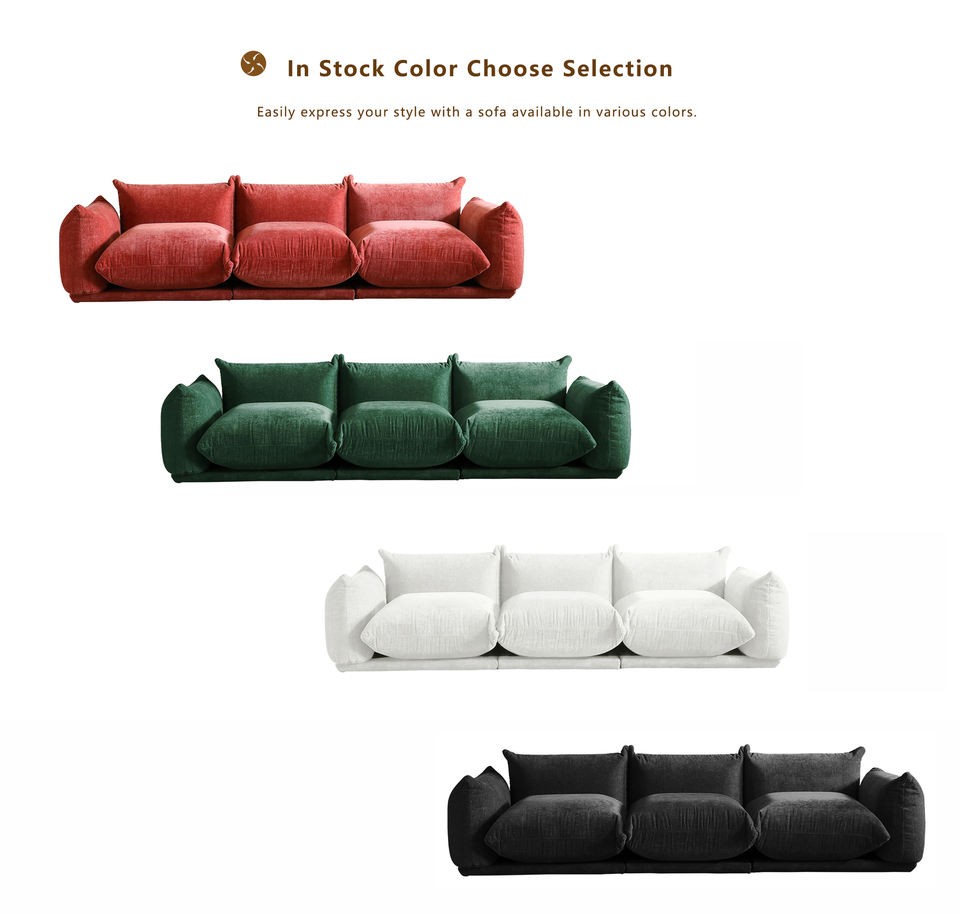 Voxhome Vintage Green Velvet Arflex Sofa Set by Mario Marenco Home Furniture Sectional Modular Sofa Couch Set