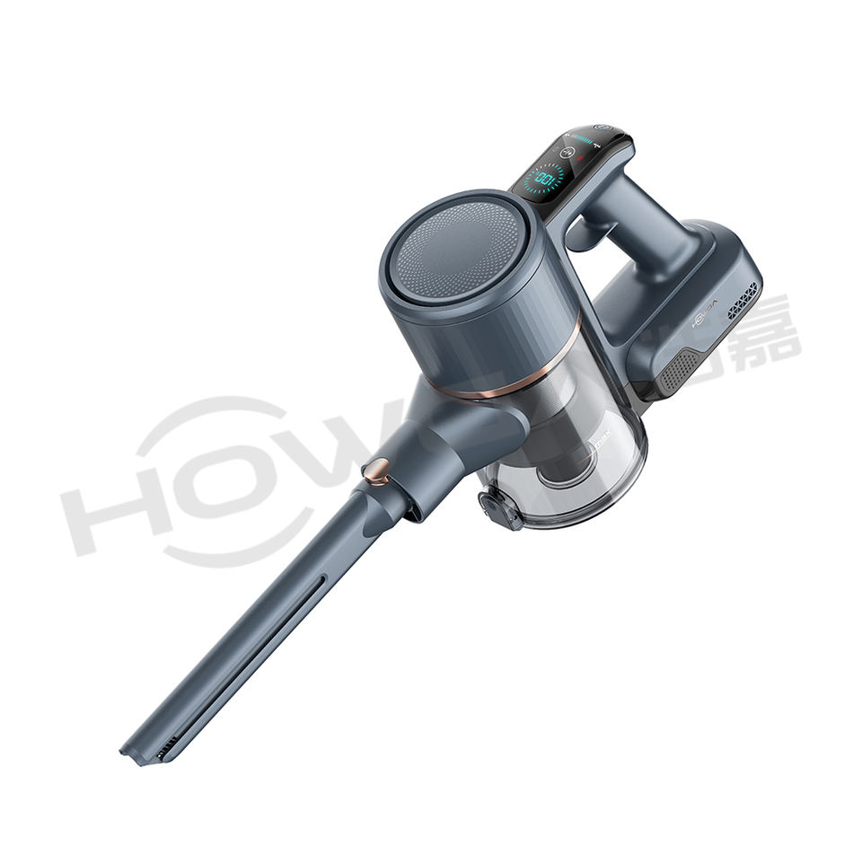 Factory Wholesale Cordless 2 in 1 Cordless Handheld Bagless LED Light Vacuum Cleaner with Double Hepa Filter