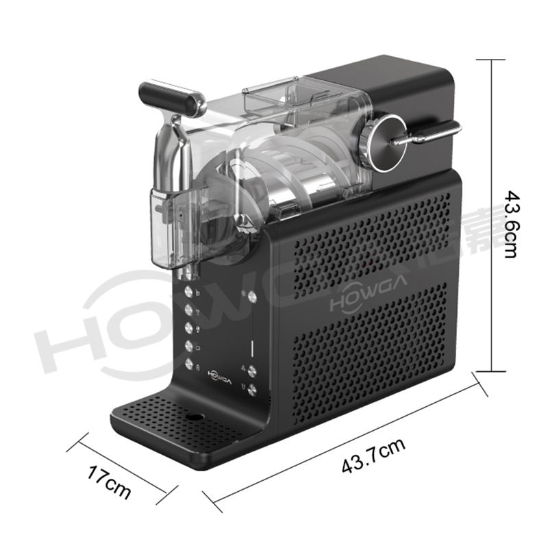 Faster Delivery Space-saving Design 5 Preset Settings 8 Levels Cooling Adjustable Self Cleaning Slushy Maker