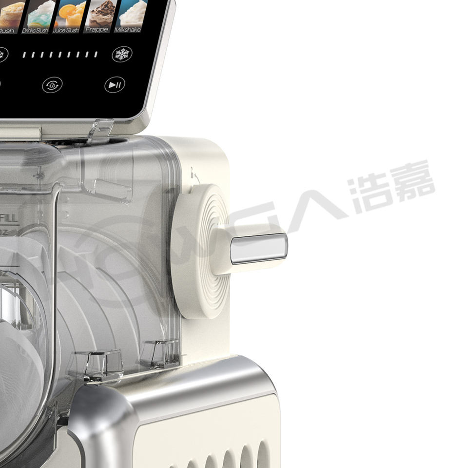 Home Use Dual Vessels Slush Chilled Juice Machine Ice Coffee Drinks Slush Milkshake Making Machine